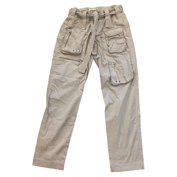 Johnny Was Pete & Greta Tyla Belted Cargo Pants Sz 4 - Picture 4 of 9